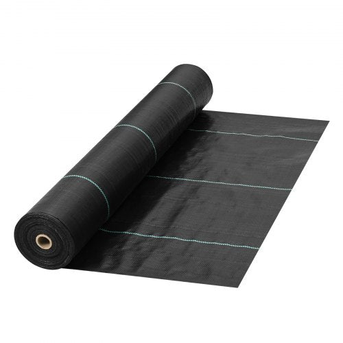 58oz Landscape Fabric Weed Barrier 3ft X 300ft Heavy Duty Woven Cover Mat  Black Geotextile For Gar 1