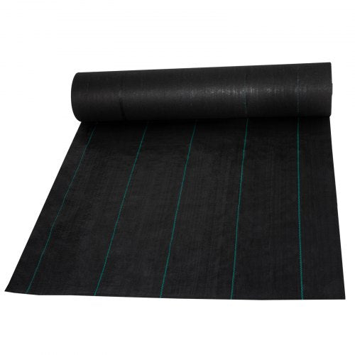 58oz Landscape Fabric Weed Barrier 3ft X 300ft Heavy Duty Woven Cover Mat  Black Geotextile For Gar 7
