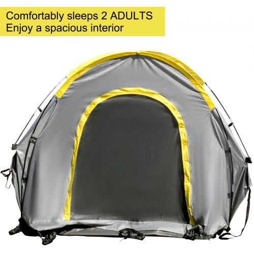 Full-Size Waterproof Truck Tent for Pickup Bed, Easy to Setup Camping Tent with Mesh Windows, Truck Camper