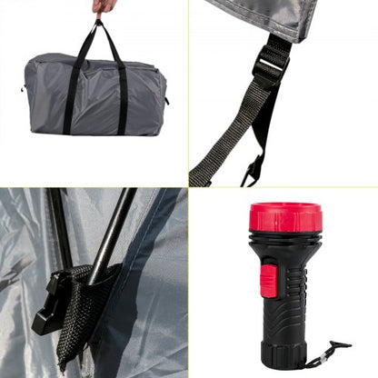 Full-Size Waterproof Truck Tent for Pickup Bed, Easy to Setup Camping Tent with Mesh Windows, Truck Camper