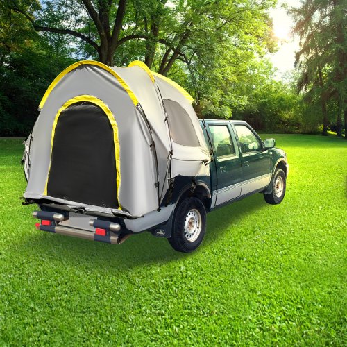 Full-Size Waterproof Truck Tent for Pickup Bed, Easy to Setup Camping Tent with Mesh Windows, Truck Camper