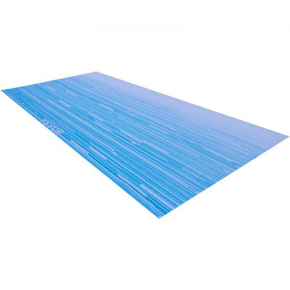 RV Awning Replacement Fabric, Ocean Blue Fade Camper Awning Canopy for Trailer, Patio, SUV, and Van, Heavy-Duty Vinyl