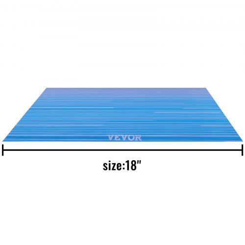 RV Awning Camper Awning Fabric, Ocean Blue Fade Durable 15oz Vinyl Trailer Awning Canopy for Van, SUV, Patio