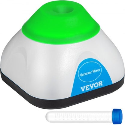 Lab-Grade Vortex Mixer Mini Shaker, Touch-Activated Mixing Orbital for Test Tubes, Tattoo Ink, Nail Polish, Paint