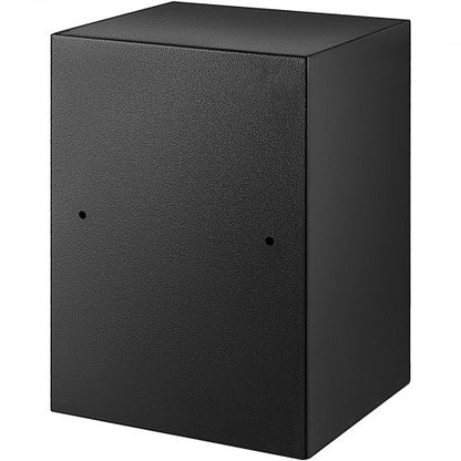 CU.FT Fingerprint Safe Box for Money, Jewelry, Documents, Steel Security Safe with Digital Keypad & Keys for Home