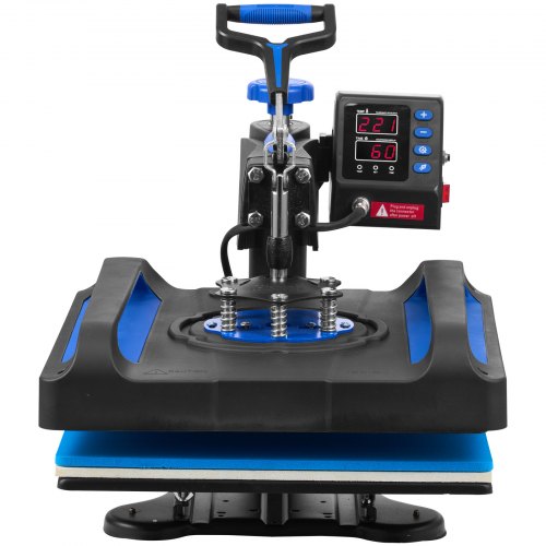 Heat Press Machine, Digital Sublimation T-Shirt & Vinyl Transfer Printer with Swing Away Design, Fast Heating