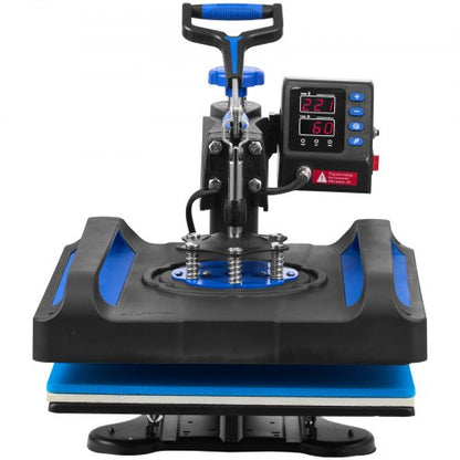 Heat Press Machine, Digital Sublimation T-Shirt & Vinyl Transfer Printer with Swing Away Design, Fast Heating
