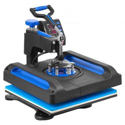 Heat Press Machine, Digital Sublimation T-Shirt & Vinyl Transfer Printer with Swing Away Design, Fast Heating