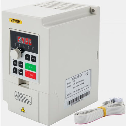 AC Input Variable Frequency CNC Drive Inverter, VFD HP Motor Speed Controller for CNC Machines & Industrial Equipment