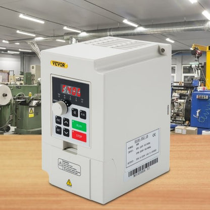 AC Input Variable Frequency CNC Drive Inverter, VFD HP Motor Speed Controller for CNC Machines & Industrial Equipment