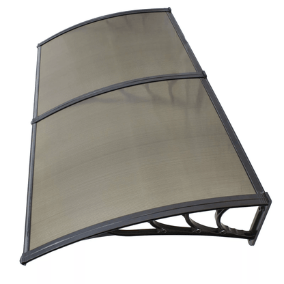 80x40 Inch Polycarbonate Window Awning Cover For Front Door Patio And Outdoor Shade 1