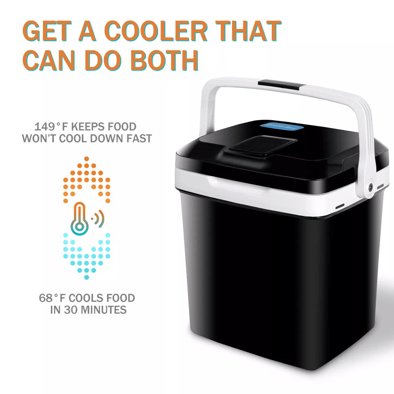 12V Thermoelectric Car Cooler And Mini Fridge Iceless Electric Travel Refrigerator Low Noise Design 1