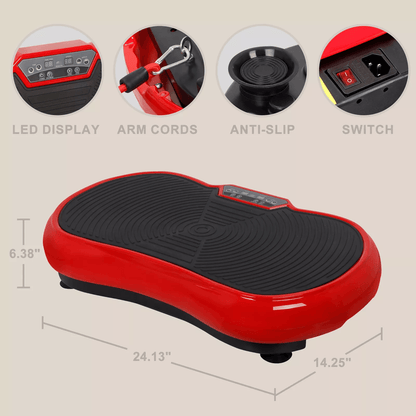 Full Body Vibration Platform Machine With Bluetooth Home Fitness And Massage Trainer 1