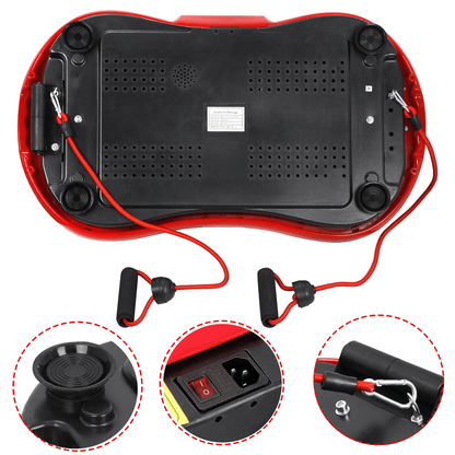 Full Body Vibration Platform Machine With Bluetooth Home Fitness And Massage Trainer 6