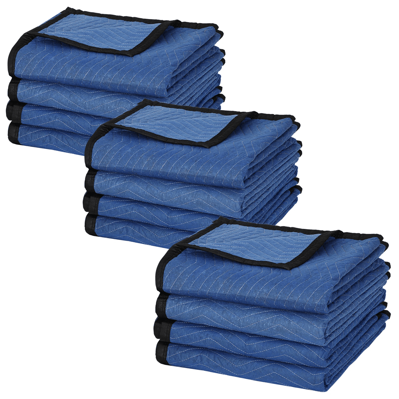 24 Pack Heavy Duty Moving Blankets Quilted Furniture Pads For Shipping And Storage Protection 3