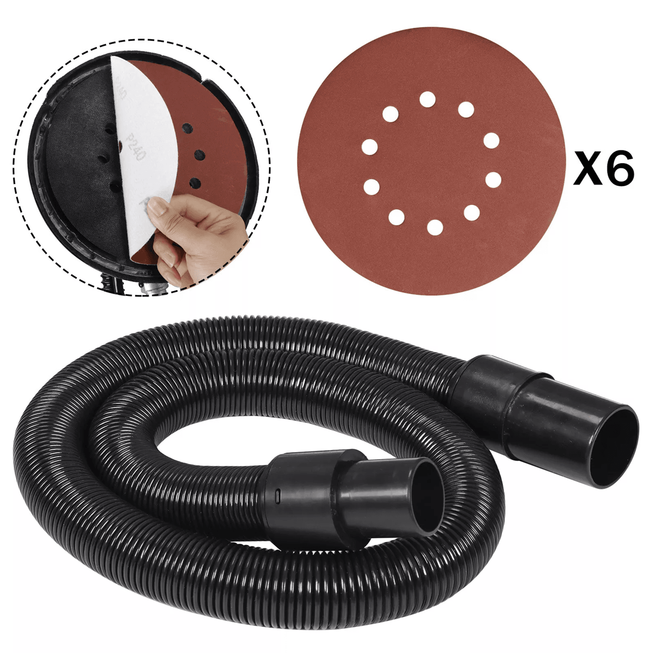 800W Electric Drywall Sander With Adjustable Variable Speed And Dust Collection For Walls And Ceili 5