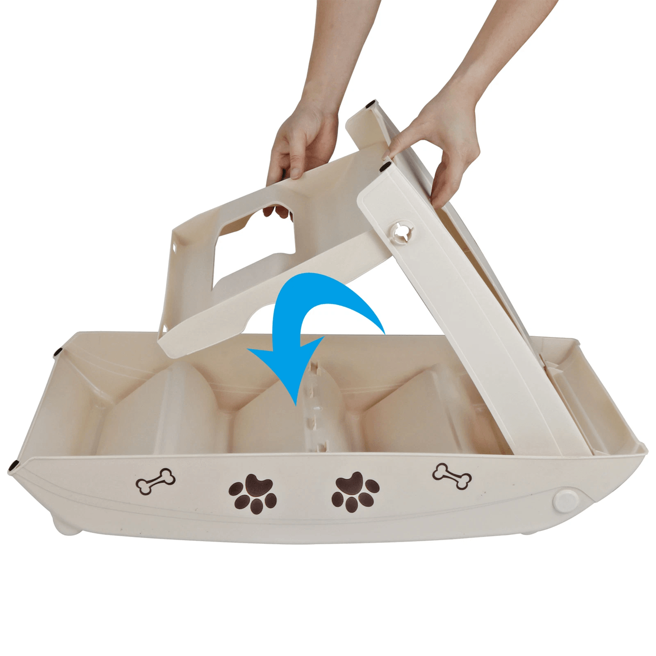 Foldable Lightweight Dog Stairs With Anti Slip Rubber Feet For Beds And Couches Up To 100 Pounds 5