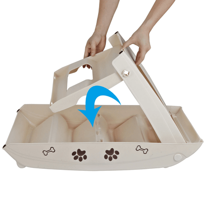 Foldable Lightweight Dog Stairs With Anti Slip Rubber Feet For Beds And Couches Up To 100 Pounds 5