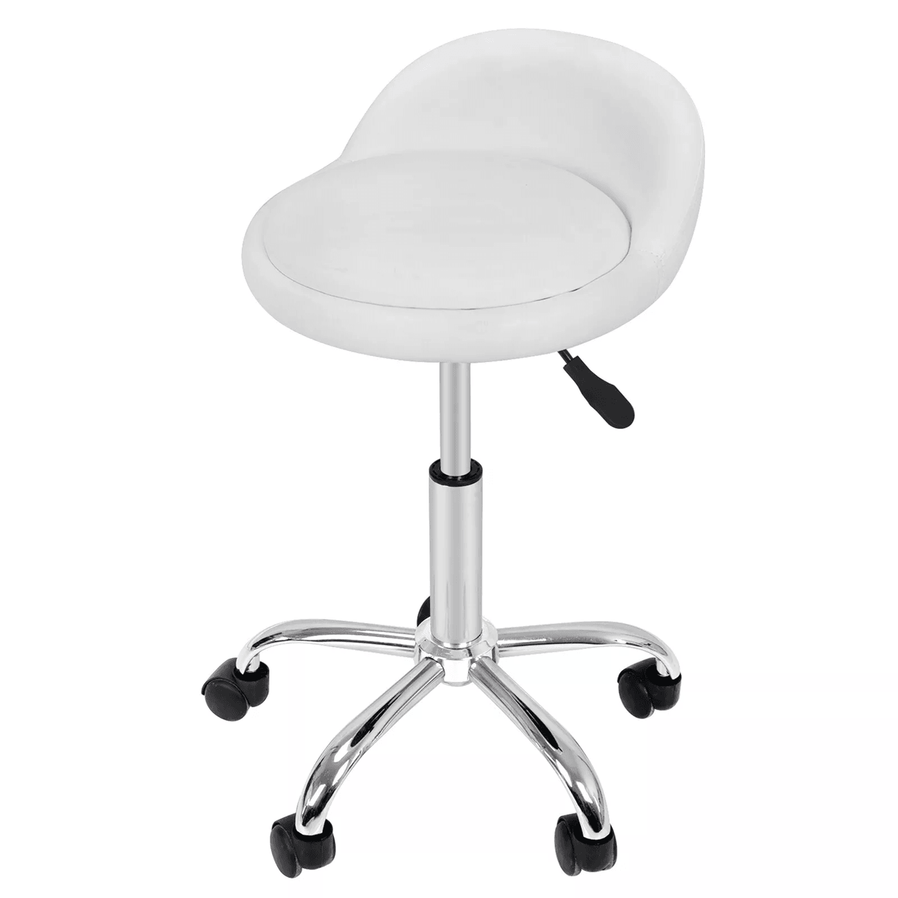 Adjustable Rolling Swivel Stool with Wheels for Spa Salon Tattoo and Massage Professionals
