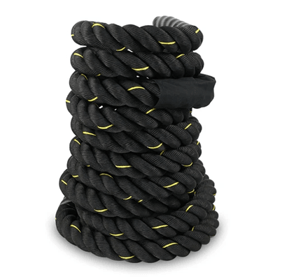 15 Inch 30 FT Battle Rope For Strength And Cardio Training With Poly Dacron Construction 2