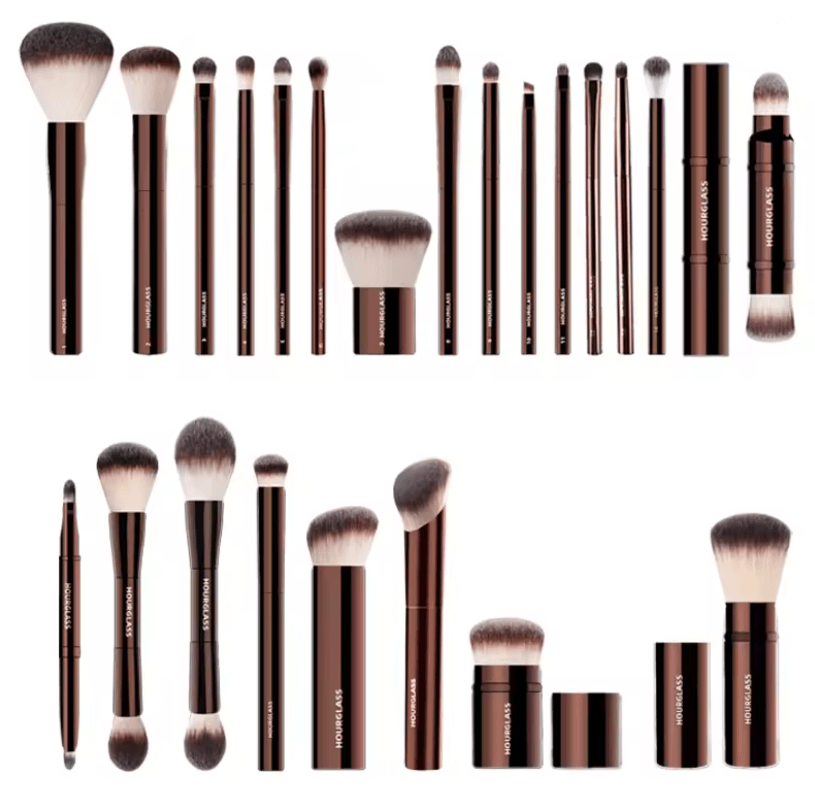 Hourglass Makeup Brush Set For Foundation Blending Highlight And Eyeshadow Application 3