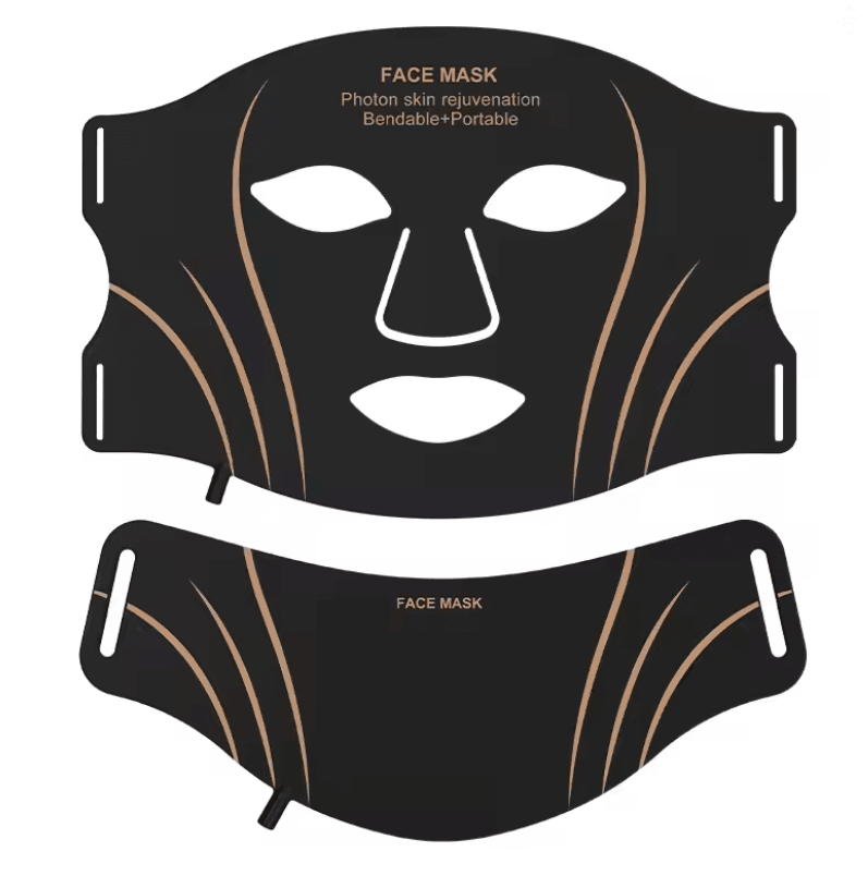 7 Color LED Face And Neck Mask With Wireless Red Light Therapy For Anti Aging And Skin Rejuvenation 5