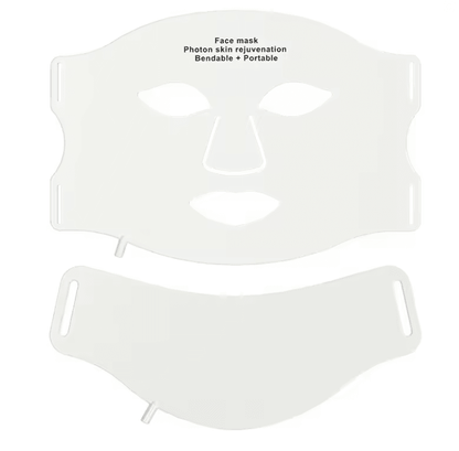 7 Color LED Face And Neck Mask With Wireless Red Light Therapy For Anti Aging And Skin Rejuvenation 6