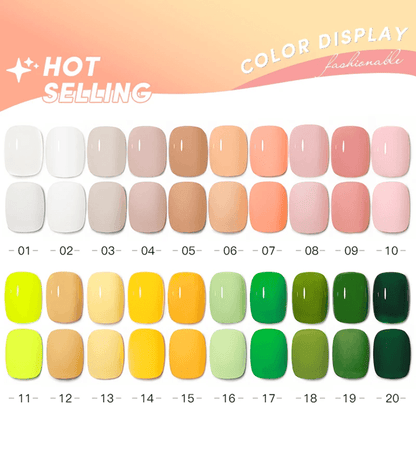 MXSI 60 Color UV Gel Nail Polish Set 15ml  Glitter Soak Off Semi Permanent Varnish 2