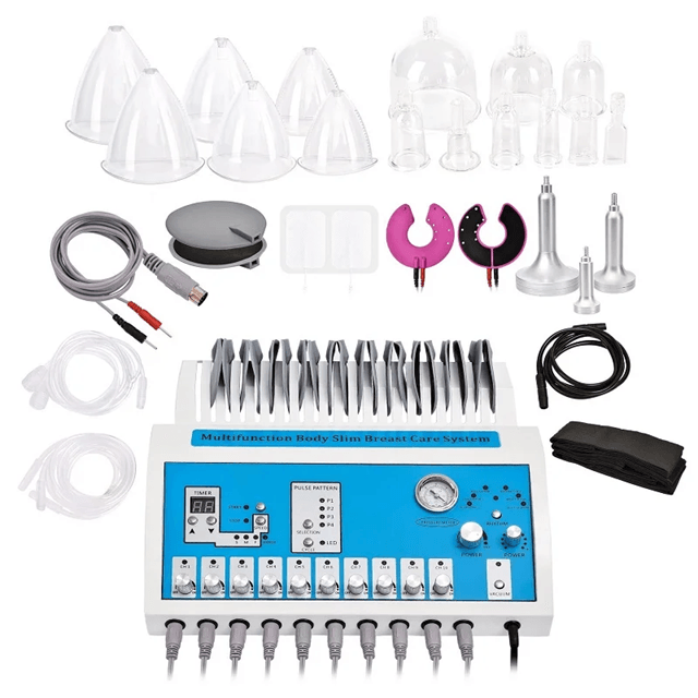 2-in-1 EMS Vacuum Therapy Machine for Breast Enhancement and Body Sculpting