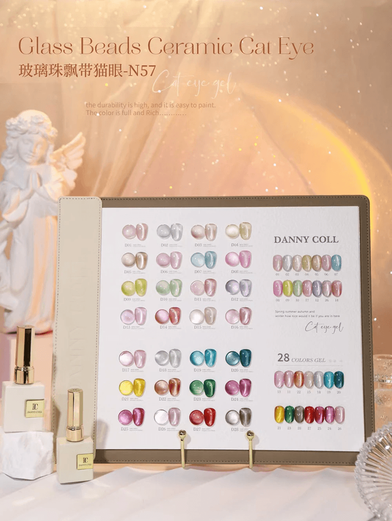 9D Magnetic Cat Eye Gel Polish Set  Luxury Chameleon UV Nail Kit 6