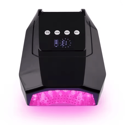 98W Cordless UV LED Nail Lamp  FastCuring Gel Dryer With Mirror Finish 6