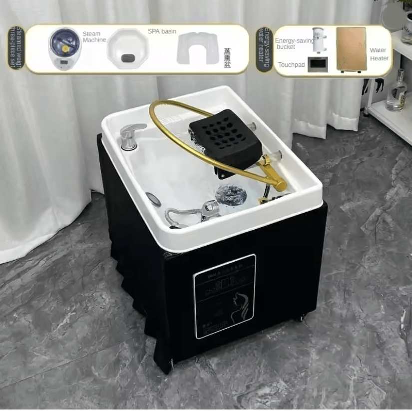 Portable Head Spa Shampoo Chair With Massage Function  MQ50SC 3