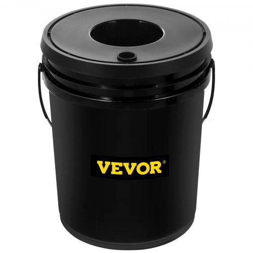 Deep Water Culture DWC Hydroponic System, Gallon Bucket Grow Kit with Air Pump, Air Stones & Connected Reservoir