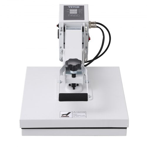 High Pressure Heat Press Machine, White Digital Sublimation Printer for T-Shirts, Fast Heating Power Transfer Press