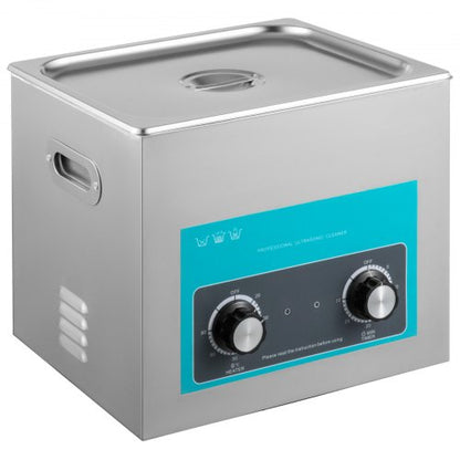304 Stainless Steel Ultrasonic Cleaner 10L Capacity W Heater 2080C  Timer Ideal For Dentures Circui 9