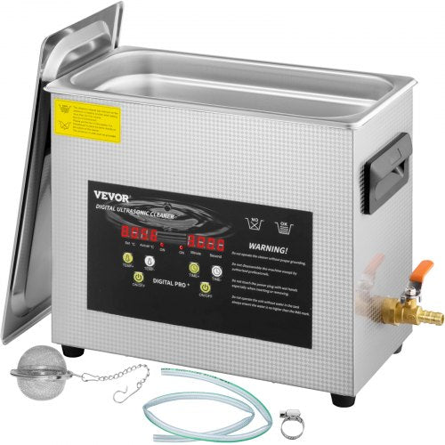 6L Professional Ultrasonic Cleaner With Digital Display 400W Heater  180W Ultrasonic Power For Jewe 1