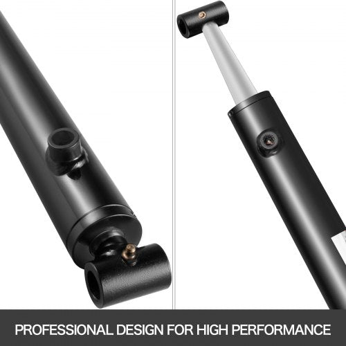 Stroke Hydraulic Ram Cylinder, Welded Double Acting PSI Hydraulic Cylinder with SAE6 Port & Cross Tube Mounts