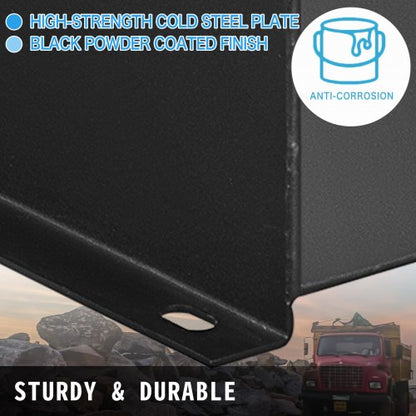 Heavy Duty Hydraulic Reservoir, Gallon Steel Fuel Transfer Tank with Strainer, Temp Gauge, Filter & Breather Cap