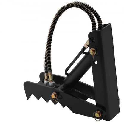 Hydraulic Backhoe Thumb, Steel Heavy-Duty Weld-On Excavator Thumb with Hydraulic Cylinder, Universal Attachment