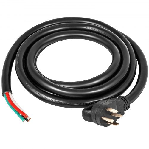 Heavy-Duty Amp Generator Extension Cord, Gauge STW, Power Cord, Bare Wire for RV, Motor Home, Portable Generator