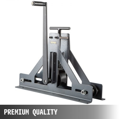 1-1/2" Tubing Rolling Bender, Manual Square & Rectangular Tube Bender for Mild Steel, Copper & Aluminum