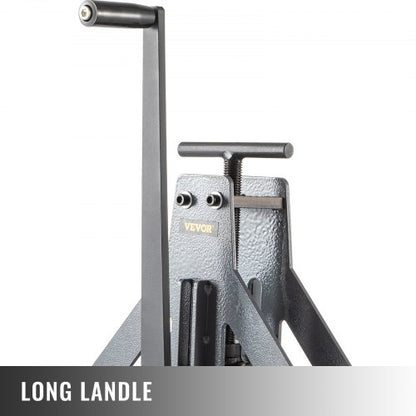 1-1/2" Tubing Rolling Bender, Manual Square & Rectangular Tube Bender for Mild Steel, Copper & Aluminum