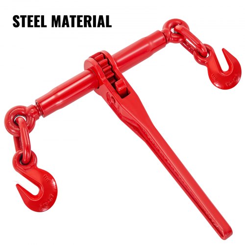 Industrial-Grade 2-Pack Chain Binder, 9,215 lbs Capacity with G70 Hooks, Adjustable 25"-32" Length for Grade 70-80