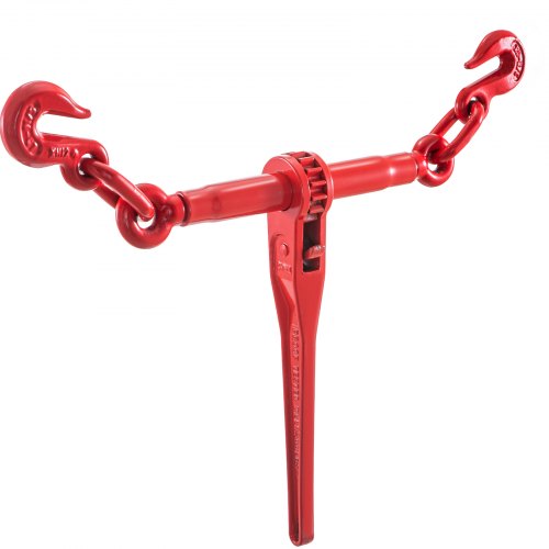 Ratchet Load Binder 6600lbs Capacity Adjustable Length Ratchet Chain Binder W G70 Hooks For Tie Dow 10