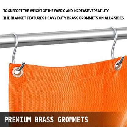 Welding Blanket, Fiberglass Fire Retardant Blanket, Heavy-Duty Fireproof Welding Mat & Thermal Resistant Insulation