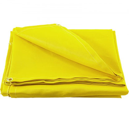 Gold Fiberglass Welding Blanket, Fire Retardant Portable Welding Mat, Heat-Resistant Thermal Insulation Blank