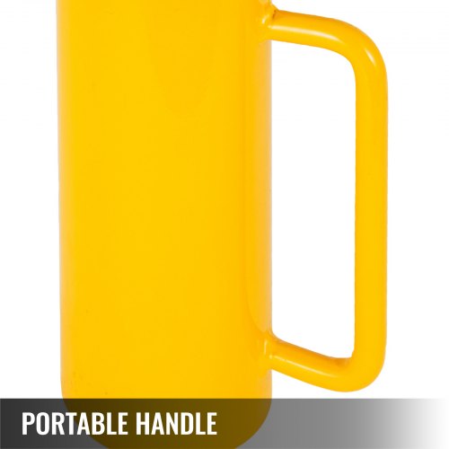 Hydraulic Cylinder Jack, Stroke Single Acting Solid Ram, Heavy-Duty Portable Hydraulic Lifting Cylinder, Quick Connector