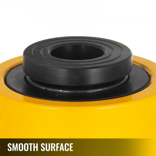 Hollow Hydraulic Cylinder Jack, Single Acting Hydraulic Ram Cylinder with Stroke for Heavy-Duty Lifting
