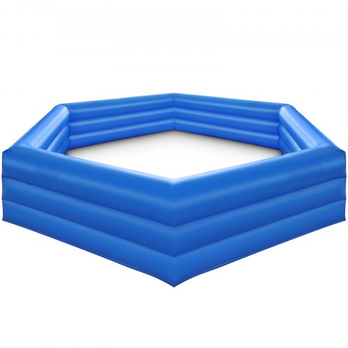 15 ft Inflatable Gaga Ball Pit with Electric Air Pump, Fast-Setup Gagaball Court for Outdoor & Indoor Family Fun