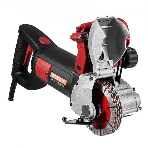 Heavy-Duty Wall Slotting Machine, 8 Saw Blades, 6200r/Min, 5" Diameter for Precision Grooving with 41mm Cutting Depth